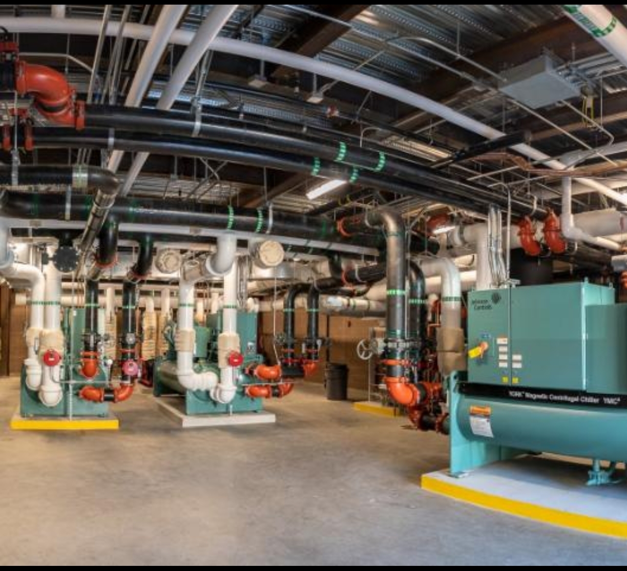 Ceiling Ducting & Air Diffuser Alignment
